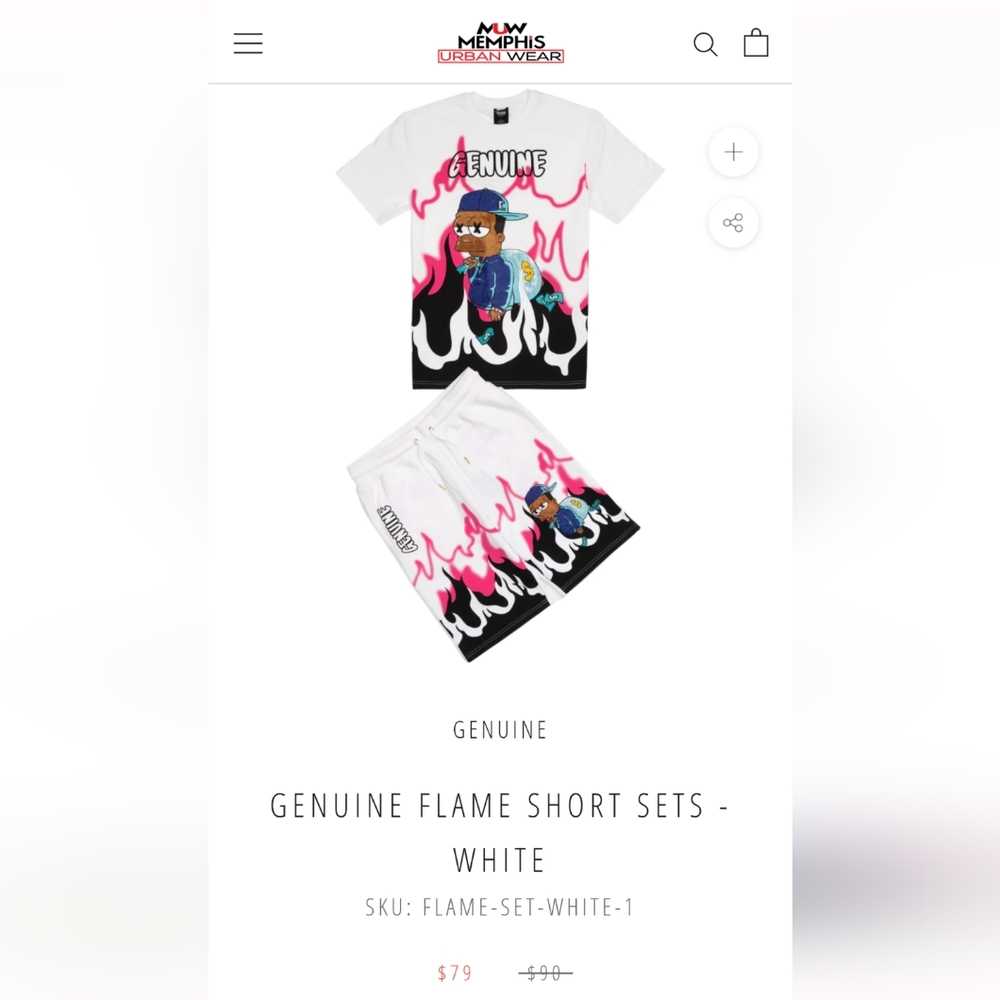 Genuine- Memphis Street Wear Set